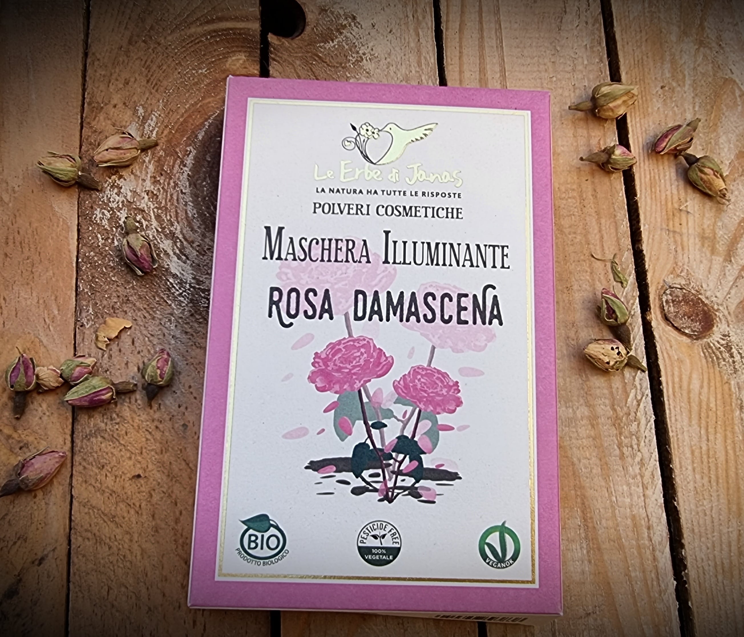 Masque Eclat Rose - Le Erbe di Janas - MA PLANETE BEAUTE